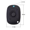 Dimensions des télécommandes copieuses Arena Egoway_ARENA-V Télécommande copieuse multifréquence. Arena-V et Arena-M dimensions